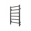 Полотенцесушитель электрический 75 Вт Grois Laura GR-131 400x700 П6 black mat R