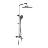 Душевая система Shevanik S6236T оружейная сталь