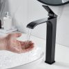 Смеситель для раковины Shevanik S4011H черный