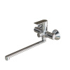 Смеситель для ванны Knotlor ERGOFIT KN-33 с длинным изливом, хром