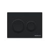 Инсталляция BERGES NOVUM 040265 с двухрежимной кнопкой O5 Soft Touch черная