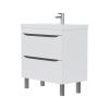 Тумба для ванны напольная Prime 80.2Y tnPRIME80.2Y-01 с раковиной Prime 80 78857