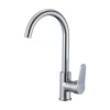 Смеситель для кухни D-Lin D155370 с высоким поворотным изливом, хром