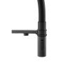 Смеситель для кухни GROSS AQUA 3188611SSMBB Neosteel черный, с подключением к фильтру питьевой воды