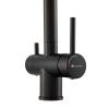 Смеситель для кухни GROSS AQUA 3188611SSMBB Neosteel черный, с подключением к фильтру питьевой воды