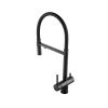 Смеситель для кухни GROSS AQUA 3188611SSMBB Neosteel черный, с подключением к фильтру питьевой воды