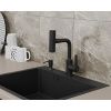 Смеситель для кухни RUSH Tinos TI3732-17 Black черный, с поворотным аэратором, 4 режима
