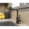 Смеситель для кухни RUSH Tinos TI3732-17 Grey серый графит, с поворотным аэратором, 4 режима