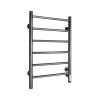 Полотенцесушитель электрический 75 Вт Laura GR-131 400x700 П6 grey R