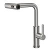Смеситель для кухни RUSH Tinos TI3732-18 хром, с выдвижной лейкой, поворотным аэратором, 4 режима