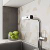 Смеситель для кухни RUSH Tinos TI3732-18 хром, с выдвижной лейкой, поворотным аэратором, 4 режима