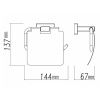 Бумагодержатель Shevanik SG5605 хром