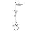 Душевая система с изливом BELZ B24715 верхний душ, лейка, хром, Душевые системы с изливом, , BELZ