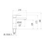 Смеситель для умывальника Fmark FS8701H, Коллекция FS87, , Fmark