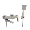 Смеситель для ванны Fmark FS8724-22 нержавеющая сталь