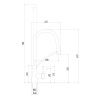 Смеситель для кухонной мойки Fmark FS8255A-02, Коллекция FS82 NEW, , SAVOL