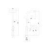 Смеситель для кухонной мойки Fmark FS8266H, Коллекция FS82 NEW, , SAVOL