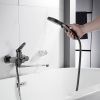 Cмеситель для ванны Shevanik S4322T оружейная сталь, Коллекция S43, , Shevanik
