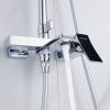 Душевая система Shevanik S4436 верхний душ, лейка, хром, Коллекция S44, , Shevanik
