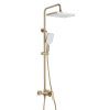 Душевая система Shevanik S4436G верхний душ, лейка, золото, Коллекция S44, , Shevanik