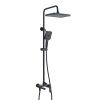 Душевая система Shevanik S4536H верхний душ, лейка, черный, Коллекция S45, , Shevanik