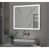 Зеркало Clamm LED 800х700 ЗЛП4792 с сенсором и подогревом, Зеркала сенсорные с подогревом, РОССИЯ, Agava