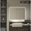 Зеркало Drift Light LED DS248 600x600 с сенсором , Зеркала Desert LED, РОССИЯ, Agava