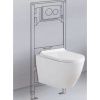 Унитаз подвесной Knois KN9722001 безободковый, с крышкой 533х365х355 мм., Knois, , Knois
