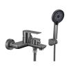 Смеситель для ванны Fmark FS8803Q графит (6)