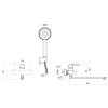Смеситель для ванны Fmark FS8824Q графит (6)