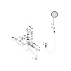 Смеситель для ванны Fmark FS8824Q графит (6)