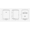 Водонагреватель электрический накопительный 80 л. Haier ES80V-C1