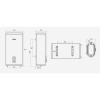 Водонагреватель электрический накопительный 30 л. Haier ES30V-F4 INOX плоский