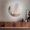 Зеркало AGATA LED 6069-Zm2, 600х600 мм, с сенсором, круглое