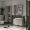 Пенал подвесной универсальный EQUIL Desert 36.R/L ppDSRT36.R/L-25, амарок