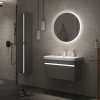 Пенал подвесной EQUIL Elegante 36.R ppELGNT36.R-25.27, правый, амарок белый