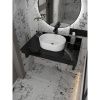 Кронштейн для столешницы черный матовый Watersense Eva в комплекте 2 шт