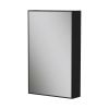 Шкаф зеркальный EQUIL Strong 50.1D szSTRONG.LED.50.1D.R/L-35, дуб черный, универсальный