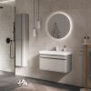 Тумба подвесная EQUIL Elegante 80.1Y tpELGNT80.1Y Мэйджик/Дуб голиано tpELGNT80.1Y с раковиной Nice (9595-80)-24.26