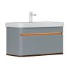 Тумба подвесная EQUIL Elegante 80.1Y tpELGNT80.1Y Мэйджик/Дуб голиано tpELGNT80.1Y с раковиной Nice (9595-80)-24.26