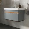 Тумба подвесная EQUIL Elegante 80.1Y tpELGNT80.1Y Мэйджик/Дуб голиано tpELGNT80.1Y с раковиной Nice (9595-80)-24.26