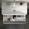 Тумба подвесная EQUIL Elegante 80.1Y tpELGNT80.1Y Мэйджик/Дуб голиано tpELGNT80.1Y с раковиной Nice (9595-80)-24.26