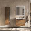 Тумба для ванны подвесная EQUIL FOREST 80.2Y, tpFOREST80.2Y-31, орех, с раковиной 9080TL