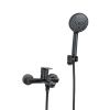 Смеситель для ванны OLIVE’S Tieso 26201TSB, черный, с коротким изливом (8)