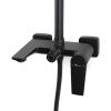 Душевая стойка с изливом OLIVE’S VIAR 28511VRB, черный (5)