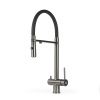 Смеситель для кухни DQ DA1462506Grey с подключением к фильтру питьевой воды, графит (10)