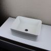 Раковина накладная Watersense Eva Mini 40 W00168 400х300х135 мм белая