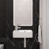 Раковина подвесная левая Watersense Mia 45 W00024 450х260х90 мм с полочкой под смеситель, белая