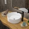 Раковина накладная Watersense Milana D35 W00008 355х355х120 мм белая