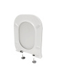Сиденье для унитаза Watersense Eva GS W01846 дюропласт, с микролифтом, быстросъем, универсальное, ультратонкое